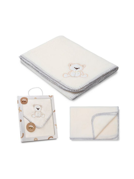 Interbaby Blanket Nursery Swaddling Blankets Beige 80x110cm