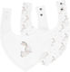 Interbaby Fabric Bandana Baby Bibs with Button ...