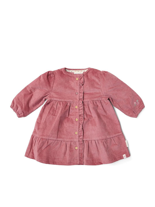 Kinderkleid Langärmelig Rouge