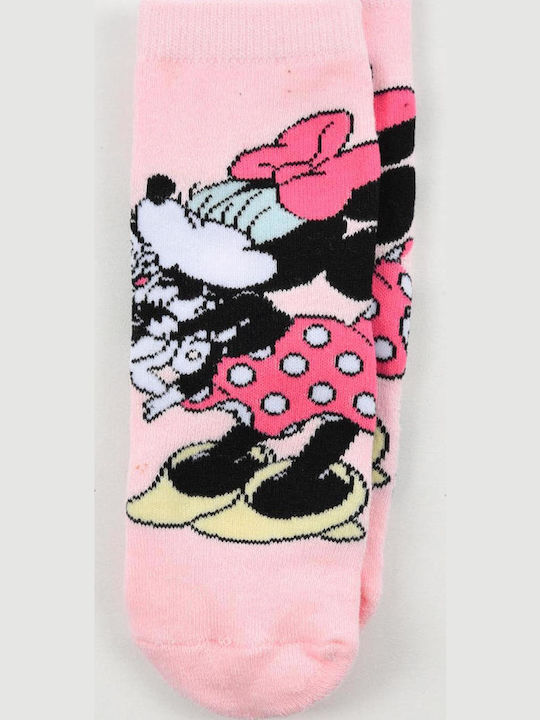 Superheroes Kids' Socks Non-Slip Pink