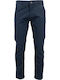 Herrenhosen Chinos Regulär Passform Blau