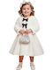 Kids Bolero Fur White
