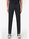 Pantaloni Bărbați Elastic Negru