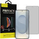 Privacy Tempered Glass Negru (Galaxy S25+)
