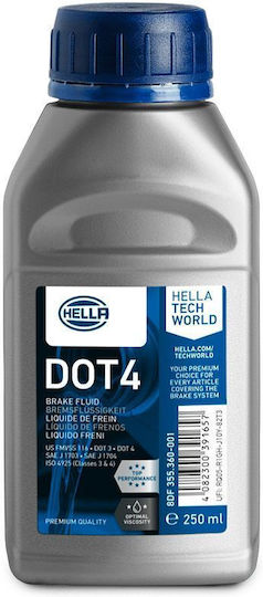 Hella Lichid de Frână Dot4 0.25 L