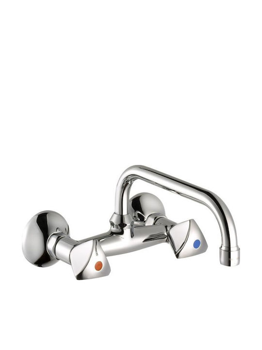 Heinrich Schulte Classic Line Wall Kitchen Fauc...