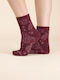 Noidinotte Чорапи Burgundy 1Пакет