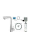 Deante Deante Kitchen Faucet Counter with Pull-Out Spray Silver