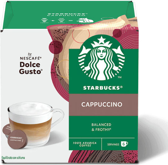 Simple Parenting Capsule Cappuccino Compatibile cu Mașina Dolce Gusto 12capace