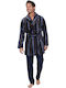 Pastunette Winter Herren-Robe Multicolor