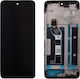 Screen with Touch Mechanism and Frame for MOTOROLA MOTO G15 (Black)