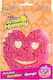 Σφουγγάρι Scrub Daddy Scrub Mommy Heart Dual-sided Scrubber & Sponge Special Edition Pink Yellow