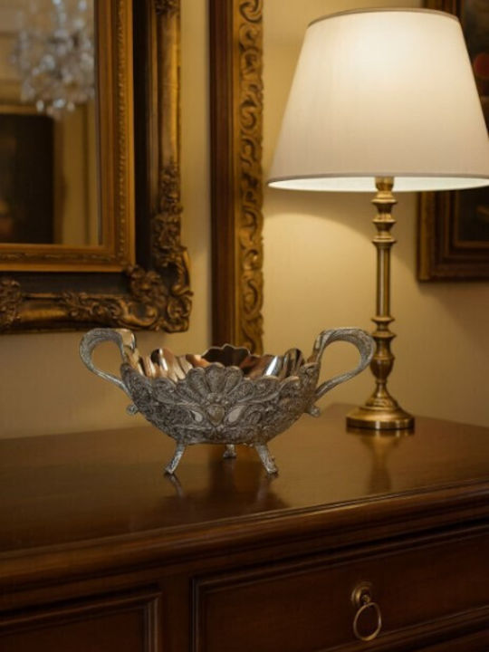Galifas Decorative Bowl Silver 17x11x7cm