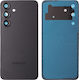 Samsung S25 Plus 5g S936 Battery Cover + Lens Black 3p
