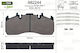 Set Brake Pads Disc Brake Valeo 882244