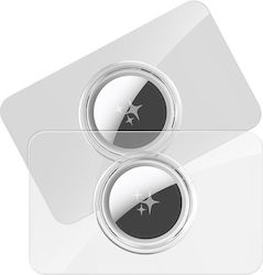 Dux Ducis Θήκη για AirTag σε Διάφανο χρώμα 2τμχ