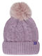 Beanie Beanie Knitted in Purple color