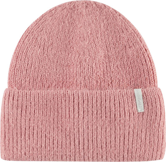 Beanie Frauen Beanie Gestrickt in Rosa Farbe