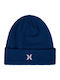 Beanie Masculin Căciulă Tricotat în culoarea Albastru