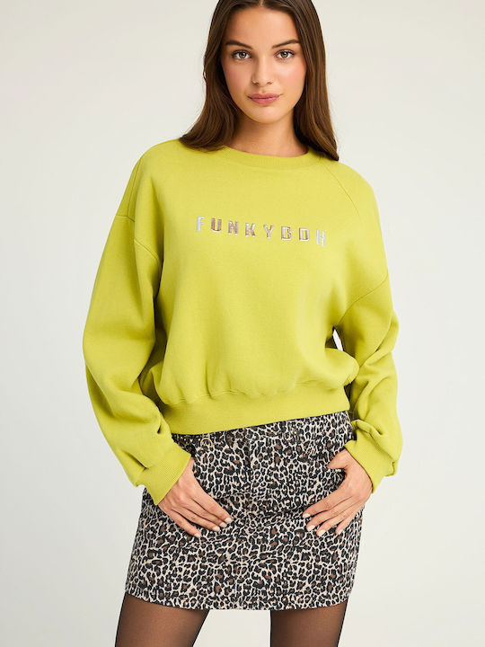 Funky Buddha Women's Sweatshirt Green