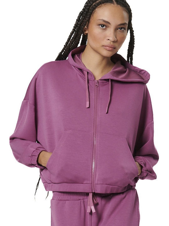 Body Action Cropped Women's Sweatshirt Jacket B...