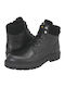 Leder Schwarz Herrenstiefel