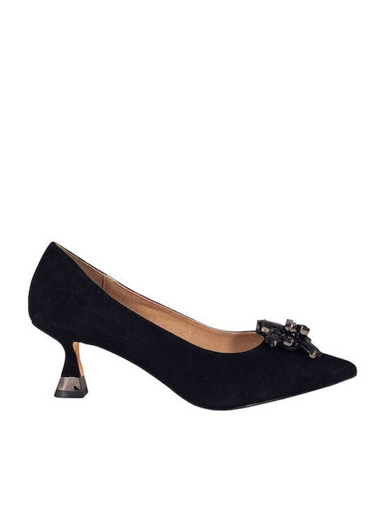 Pumps mit mittelhohem Absatz Schwarz