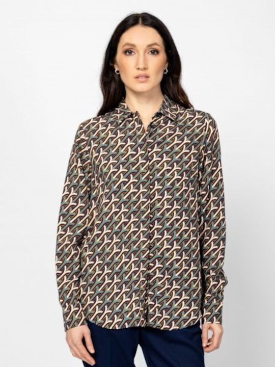 Women's Long Sleeve Shirt Moss