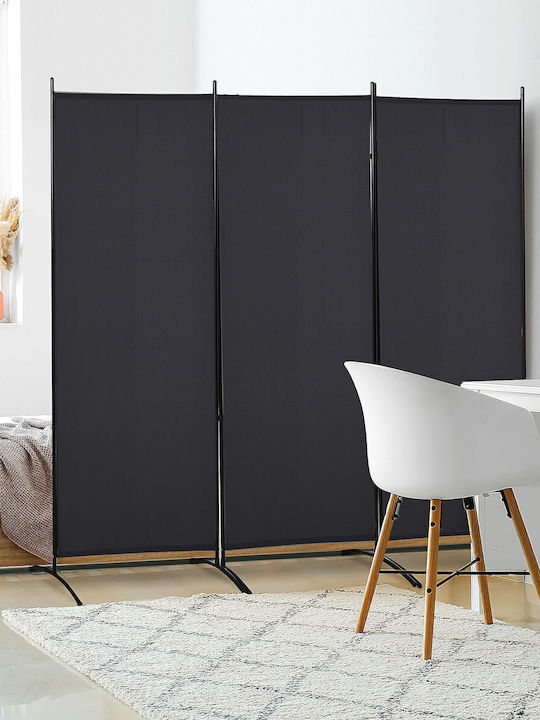 HomCom Decorativ Paravan Metalic 253x182cm