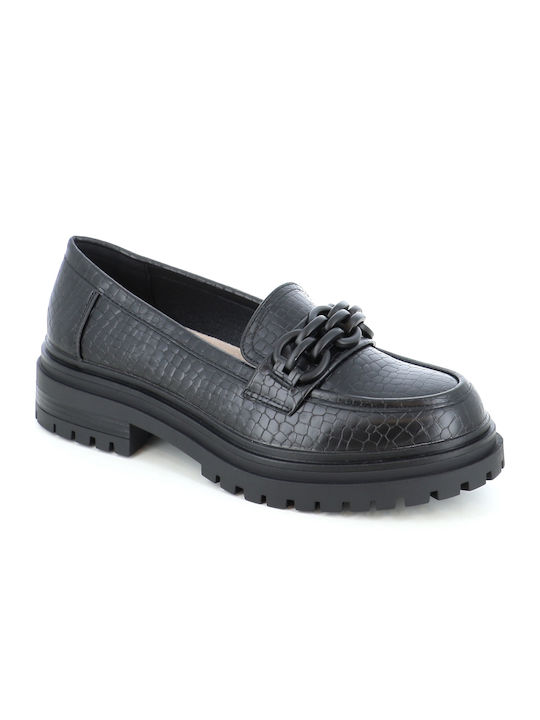 Damen Loafers in Schwarz Farbe
