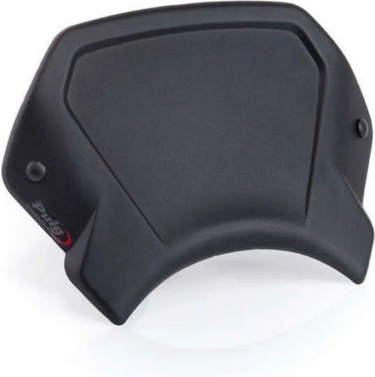 Μασκα Ρετρο Aluminium Frontal Plate Black Honda Cb125r Neo Sports Cafe '21-'25 Voge 300ac Acx '21-'25 Triumph Scrambler 900 '23-'25 3592n Puig