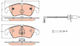 Trw Gdb1768 Brake Pad Set Disc Brake