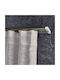 Anartisi Phantom One-Way Metallic Curtain Track Silver 360cm 513838-05