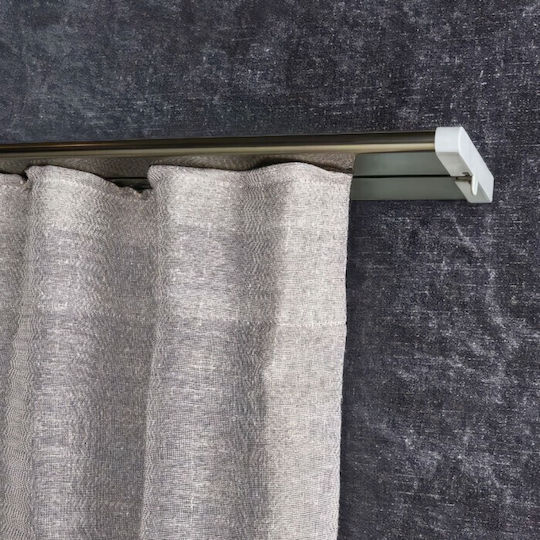 Anartisi Phantom Sens unic Șină Metalic în Culoare Argintiu 400εκ. 513838-06