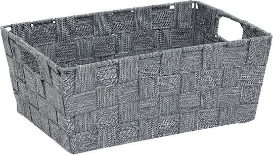 5Five Καλάθι Αποθήκευσης Υφασμάτινο Γκρι 28x20x11cm