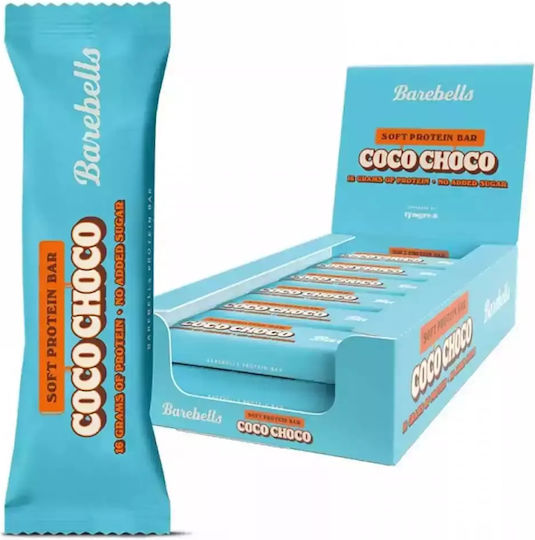 Barebells Soft Protein Bar Bars with 16gr Protein & Flavor Coco Choco 12x55gr