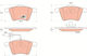 Trw Brake Pad Set Disc Brake Gdb1538