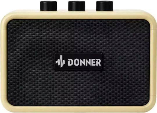 Donner A-10 for Electric Guitar 3W White