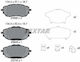 Textar 2569801 Bremsbelag Set Scheibenbremse