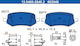 Ate Brake Pad Set Disc Brake 13.0460-2648.2