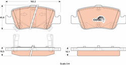 Trw Gdb3480 Brake Pad Set Disc Brake Trw Gdb3480 Brake Pad Set Disc Brake
