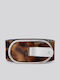 Hairy Leather Women's Belt Brown