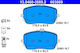 Ate Brake Pad Set Disc Brake 13.0460-3889.2