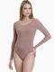 Langes Damen-Bodysuit Bamboo