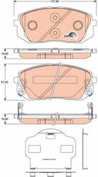 Trw Gdb3461 Brake Pad Set Disc Brake