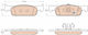 Trw Gdb2016 Brake Pad Set Disc Brake