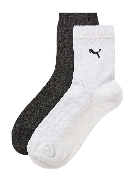 PUMA Sock Șosete Sportive Negre 2 perechi