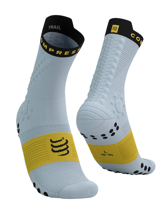 Compressport Racing Running Κάλτσες Γκρι 1 Ζεύγος