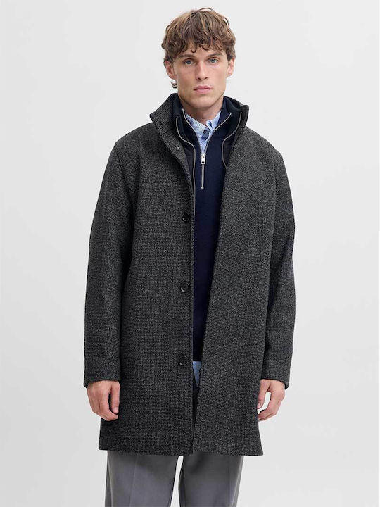 Jack & Jones Men's Coat Dark Grey