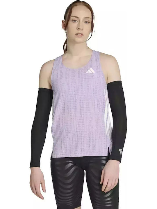 adidas Adizero Women's Blouse Purple